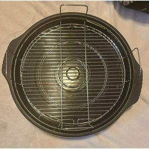NuWave Pro Plus Oven Replacement Parts Bottom Base Pan / Drip Tray w/ Rack Grill